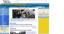 Desktop Screenshot of elcorresponsal.com