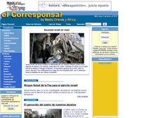 Tablet Screenshot of elcorresponsal.com